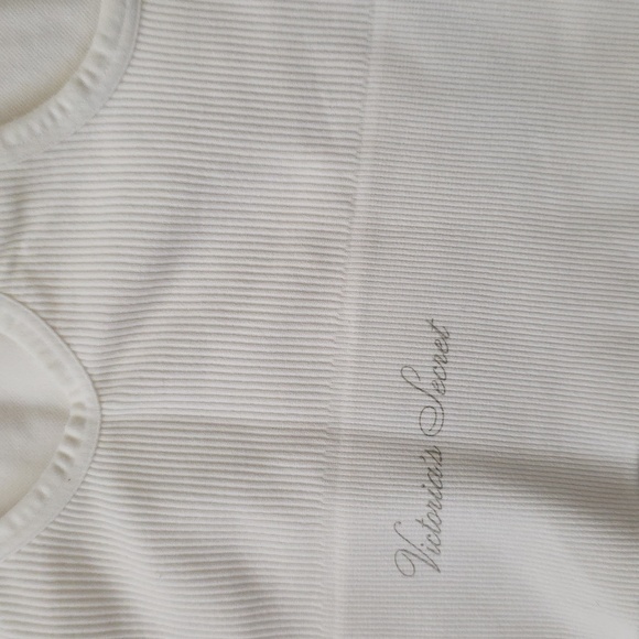 Victoria's Secret Set of Three Ribbed Sports Bras - Black, White, and Olive - Picture 4 of 4